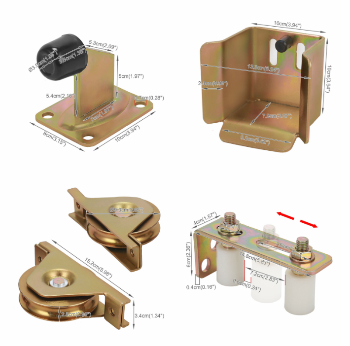 Sliding Gate Door Hardware Kit